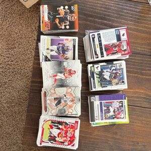 Panini Football Trading Card Set - Red, Black, White